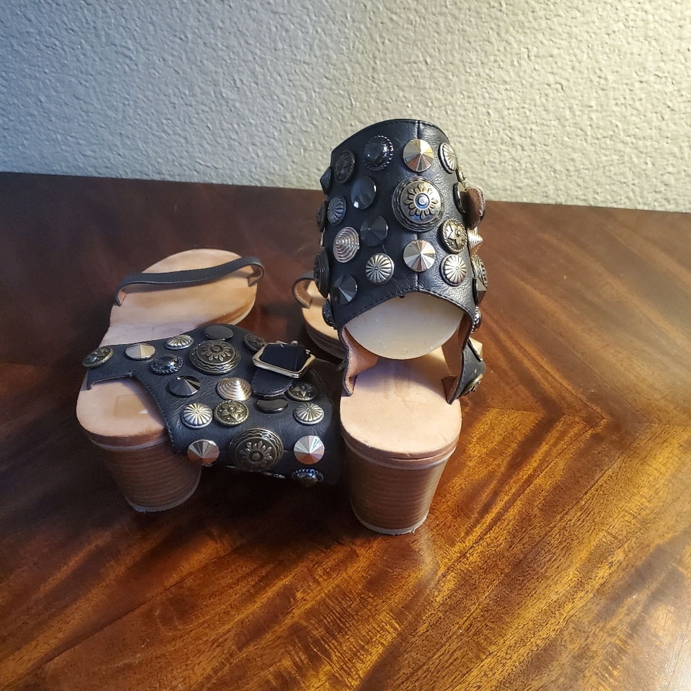 Jeffery Campbell/Free People Seneca-St Sandal Heels Size 8 (2.5 inch heel)